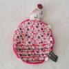Doudou plat Tortue rose ORCHESTRA