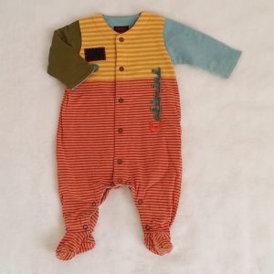 Pyjama coton doublé rayé bébé garçon 3 MOIS CATIMINI