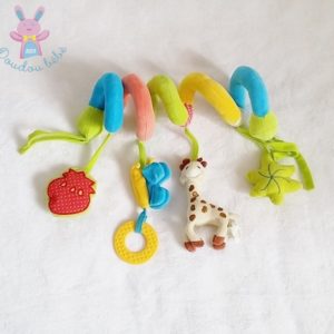 Spirale d’activités Sophie la Girafe colorée jouet bébé VULLI