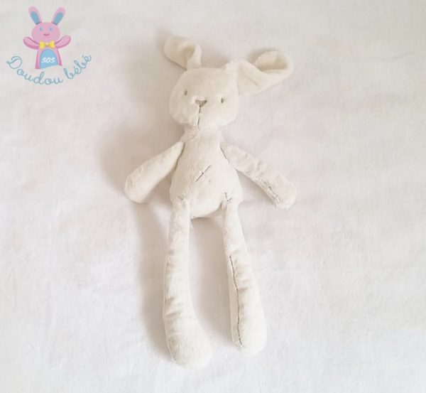 Doudou Lapin beige croix 40 cm MAMAS & PAPAS
