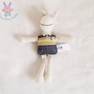 Doudou Cheval Ane gris marine VERTBAUDET