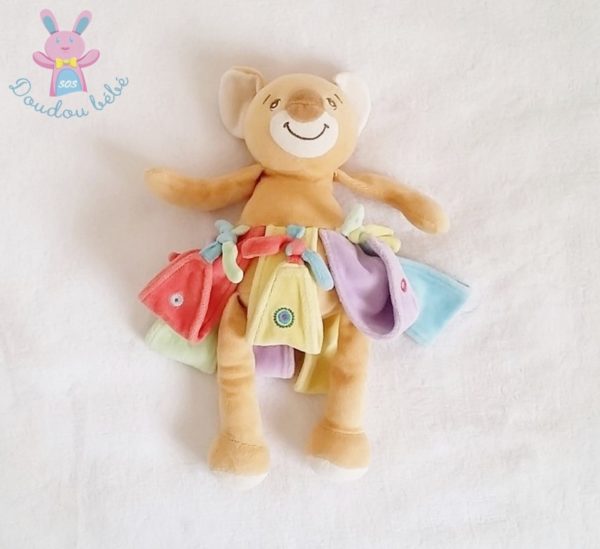 Doudou Koala beige Coco hawaï TAKINOU