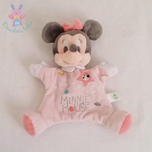 Doudou marionnette Minnie rose étoiles planètes DISNEY