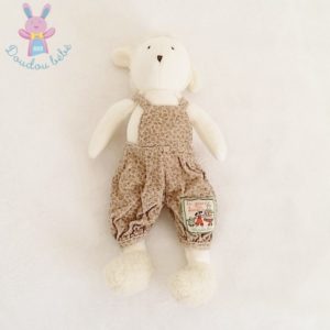 Doudou Mouton beige Grande Famille MOULIN ROTY