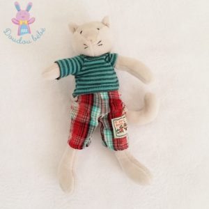 Doudou Chat Mimosa Grande Famille MOULIN ROTY