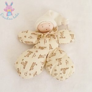 Doudou Lutin beige “dans les prés” MOULIN ROTY