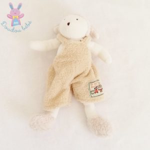 Doudou Mouton beige Grande Famille MOULIN ROTY