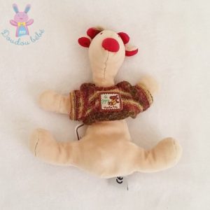 Doudou Girafe beige Les Zazous MOULIN ROTY