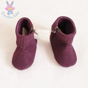 Bottines violette bébé fille Taille 19