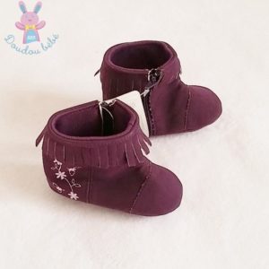 Bottines violette bébé fille Taille 19