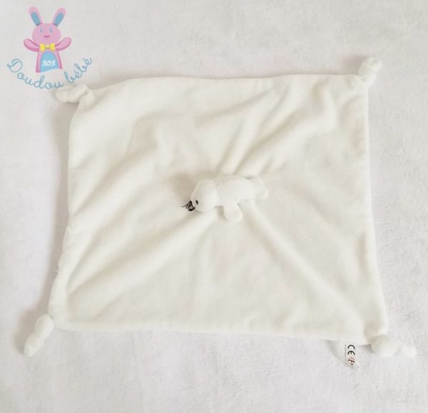 Doudou plat Phoque blanc TOI TOYS