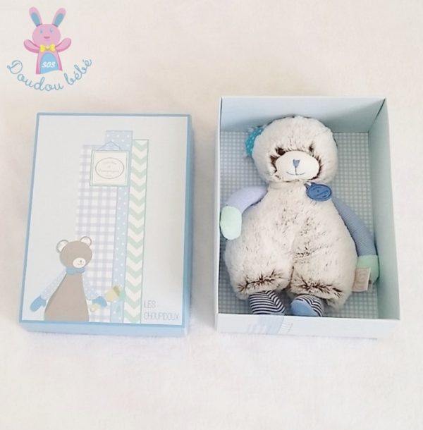 Ours gris Les Choupidoux DOUDOU ET COMPAGNIE