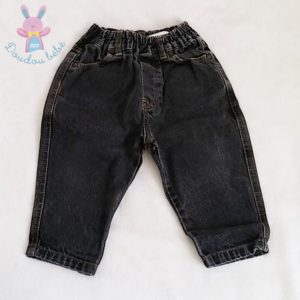 Pantalon jean noir bébé garçon 12 MOIS