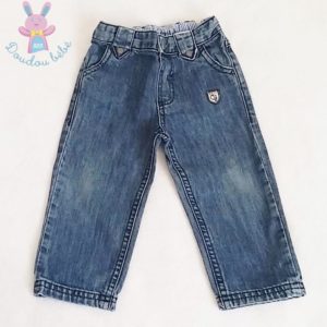 Pantalon jean bleu bébé garçon 18 MOIS CYRILLUS