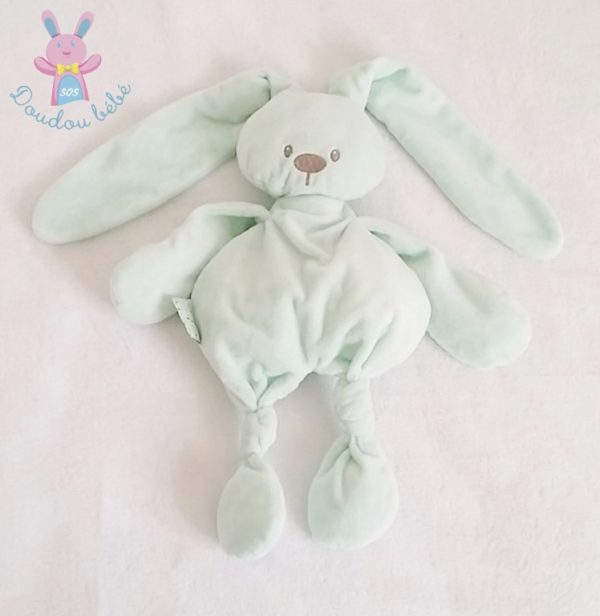 Doudou Lapin Lapidou vert menthe NATTOU