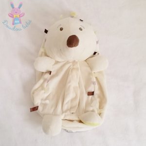 Doudou Hérisson blanc range pyjamas Bébé 9