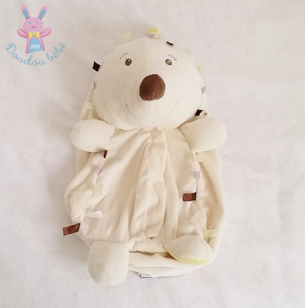 Doudou Hérisson blanc range pyjamas Bébé 9