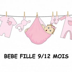 VETEMENTS FILLE 9/12 MOIS