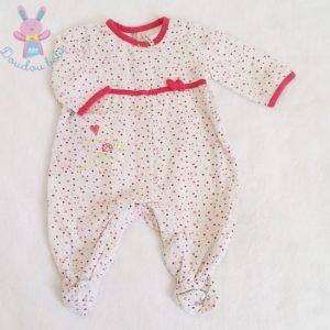 Pyjama coton motifs bébé fille 3 MOIS ORCHESTRA