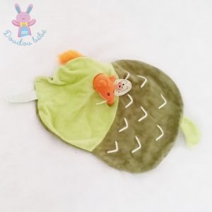 Doudou écureuil orange avec gland vert EGMONT