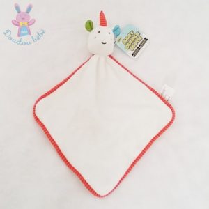 Doudou plat Licorne BABY CUDDLE JURONG ACTION