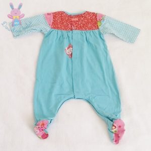 Pyjama coton bleu bébé fille 1 MOIS CATIMINI