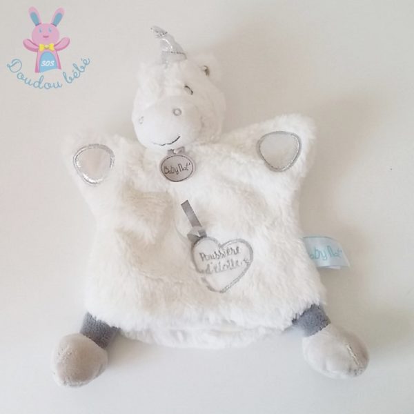 Doudou marionnette Licorne Poussière d'étoile BABY NAT