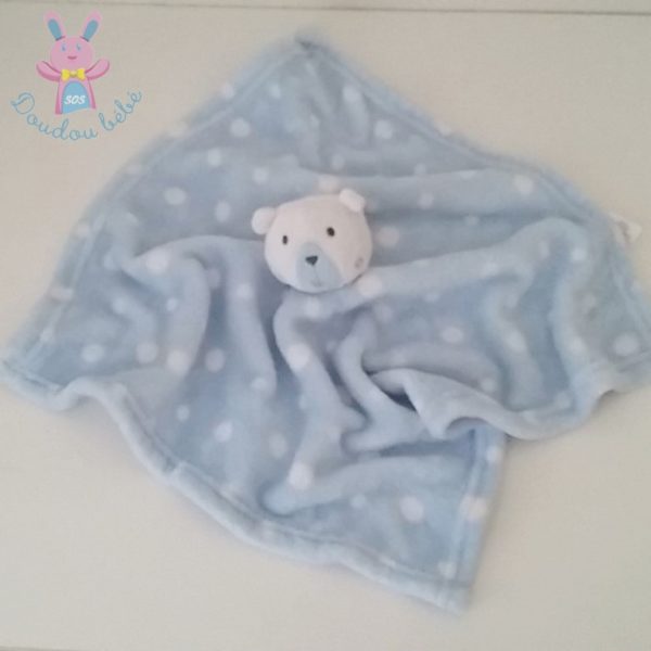 Doudou plat Ours bleu PRIMARK