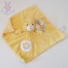 Doudou plat Bisounours jaune CARE BEARS