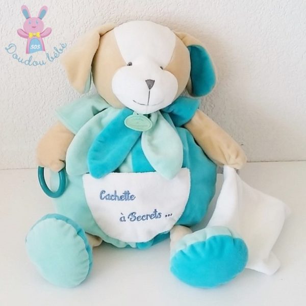 Doudou Chien cachette menthe DOUDOU ET COMPAGNIE