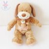 Doudou Chien marron bébé NICOTOY