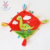 Doudou plat Dinosaure rouge NICOTOY