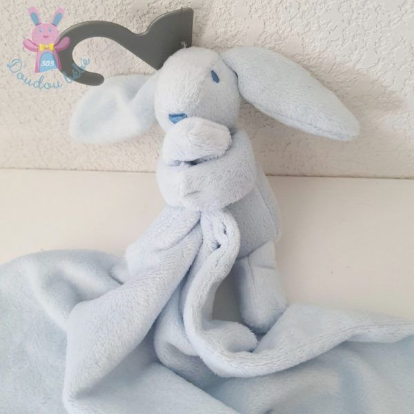 Doudou Lapin bleu mouchoir couverture PRIMARK EARLY DAYS – Image 2