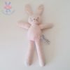 Doudou lapin rose BOUT'CHOU