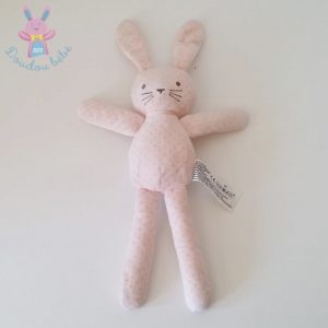 Doudou Lapin rose étoiles BOUT’CHOU MONOPRIX
