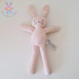 Doudou Lapin rose étoiles BOUT’CHOU MONOPRIX