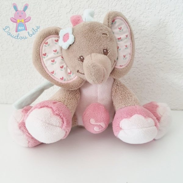 Doudou éléphant musical NATTOU