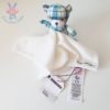 Doudou Ours carreaux mouchoir SERGENT MAJOR