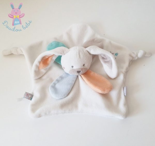 Doudou plat Lapin Bébé 9