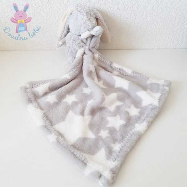 Doudou Lapin gris couverture I2C