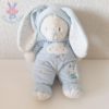 Doudou Lapin bleu MAX & SAX