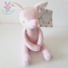 Doudou Biche rose blanc TOM & KIDDY