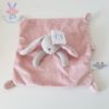 Doudou plat Lapin rose SIMBA