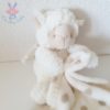 Doudou Mouton beige écru couverture polaire pois I2C – Image 2