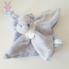 Doudou Ours plat bleu blanc j'aime mon DOUDOU ET COMPAGNIE – Image 3