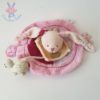 Doudou plat Lapin anniversaire DOUDOU ET COMPAGNIE