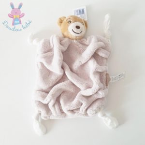 KALOO doudou ours plume violet mauve