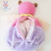 Doudou Coccinelle Cocci range-pyjama cachette rose mauve BABY NAT – Image 3
