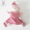 Doudou Poupée hochet framboise COROLLE