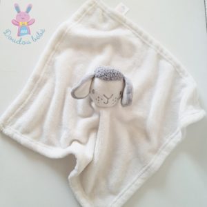 Doudou plat Mouton blanc et gris PRIMARK EARLY DAYS